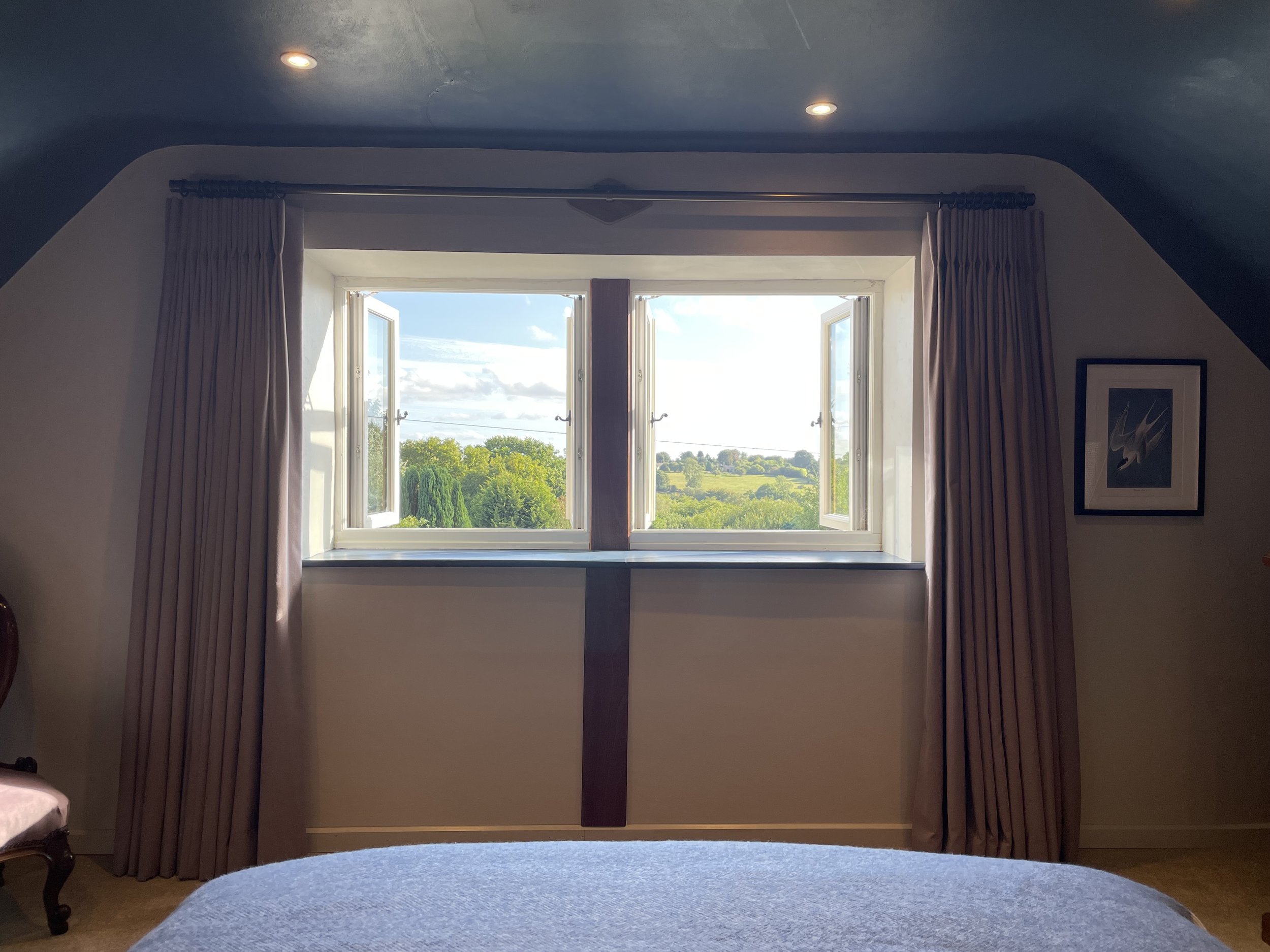 Lovely view to enjoy with a morning cuppa in bed