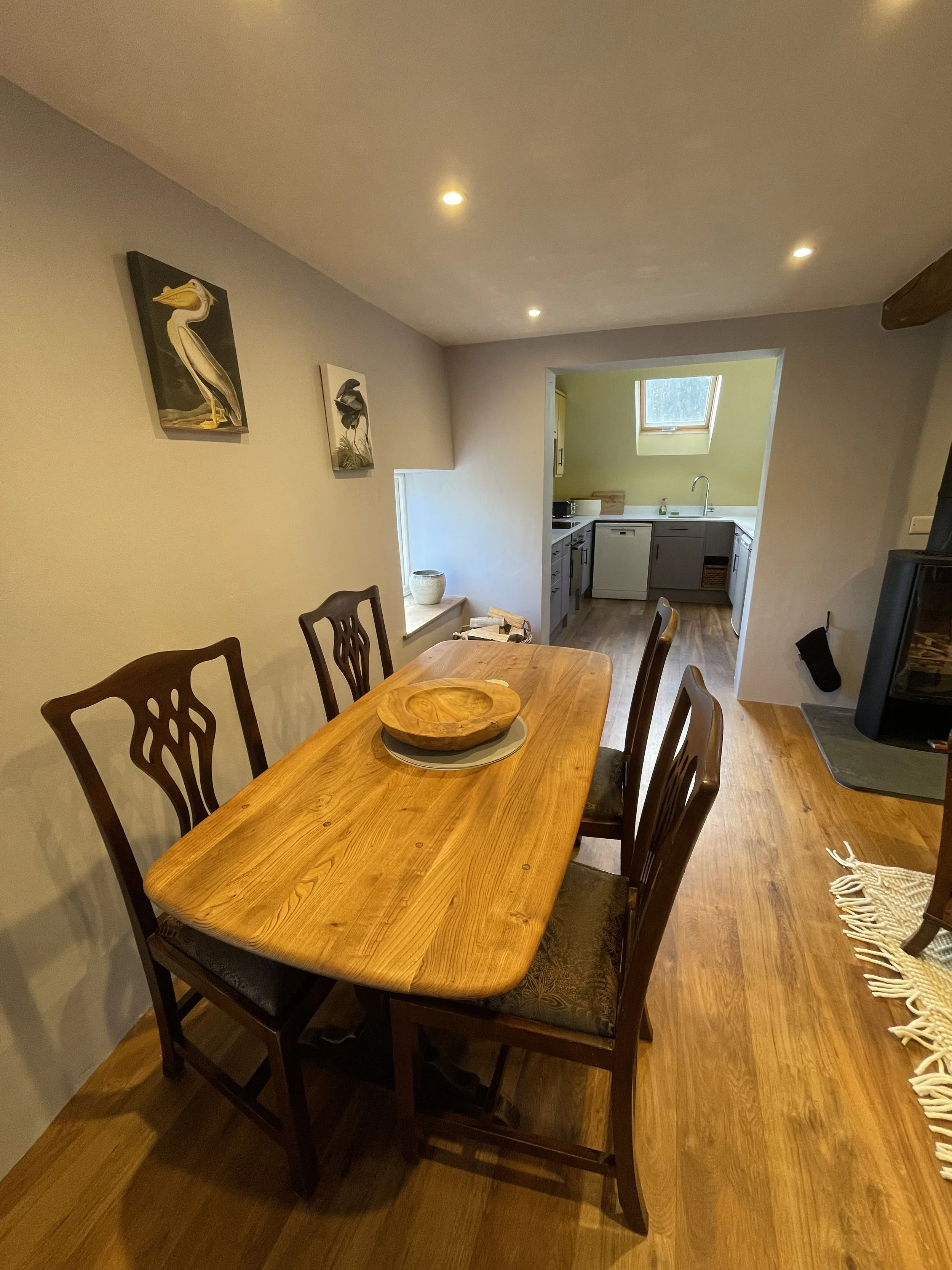 Dining table for four