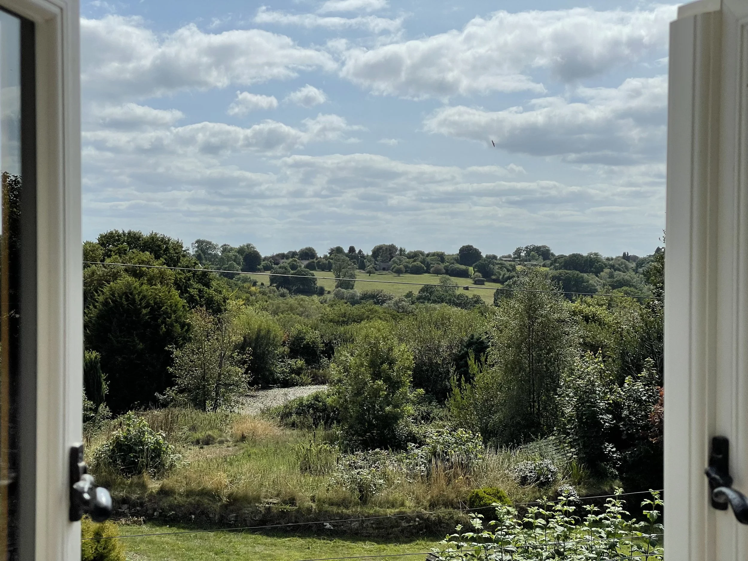 View from master bedroom