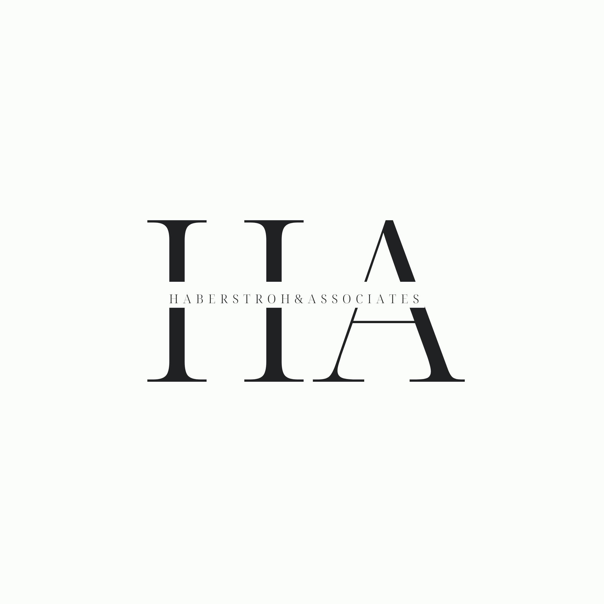 Logo of Haberstroh & Associates with stylized text 'H& A' in black on a white background.