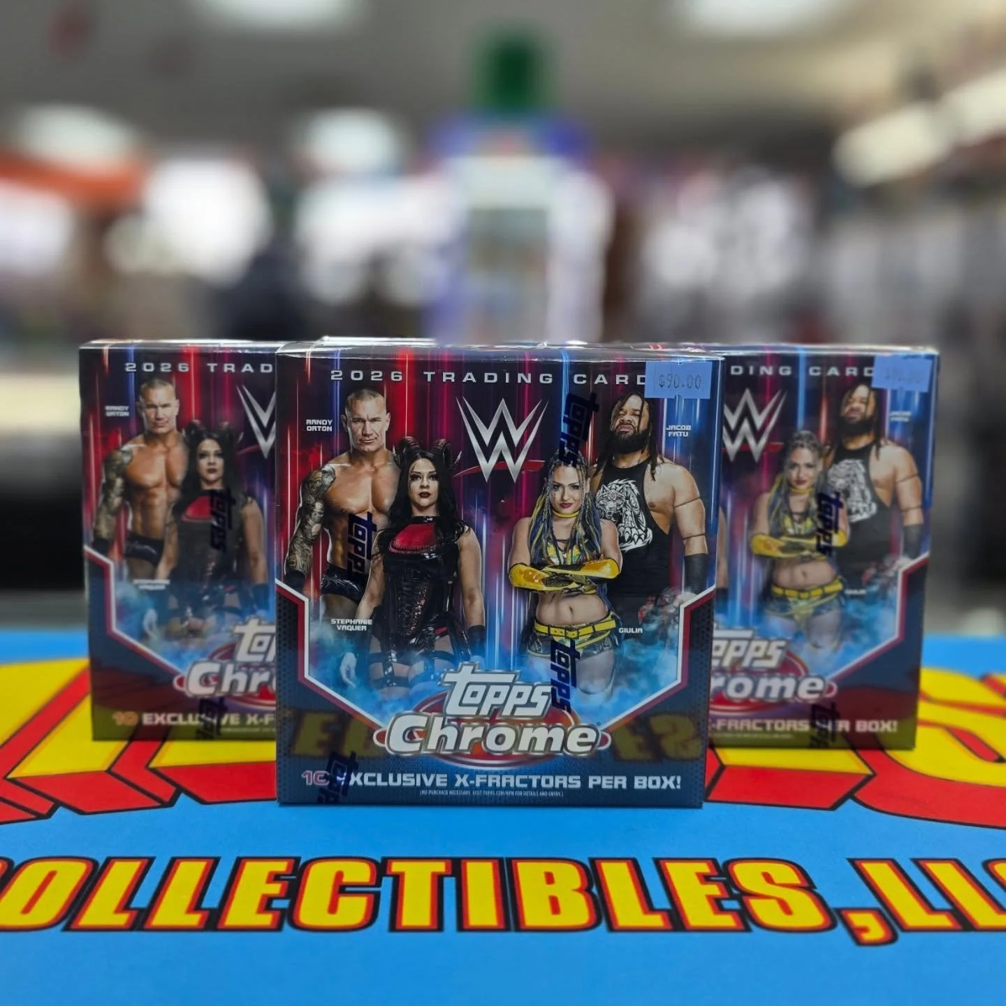 New In Stock! New Topps Chrome WWE 2026 available at Midwest Collectibles LLC!