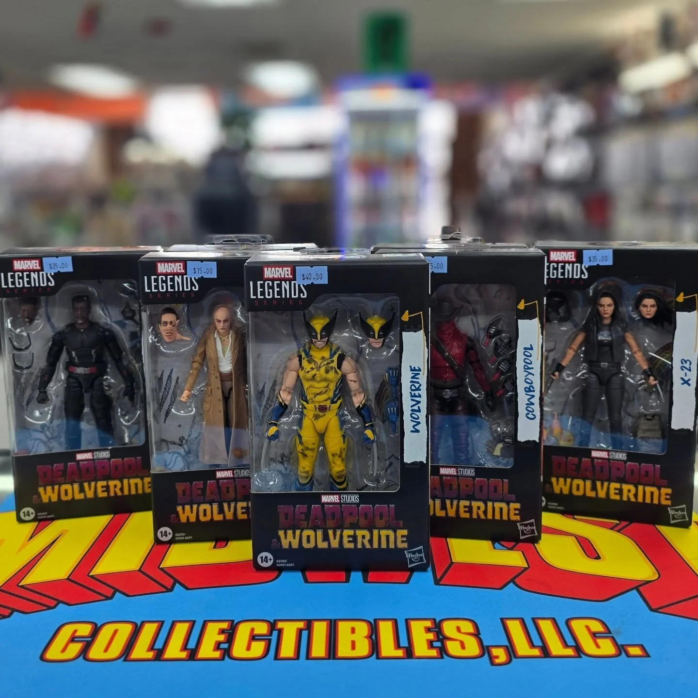 New In Stock! New Marvel legends Deadpool &amp; Wolverine and The Punisher 2pack now available at Midwest Collectibles LLC!