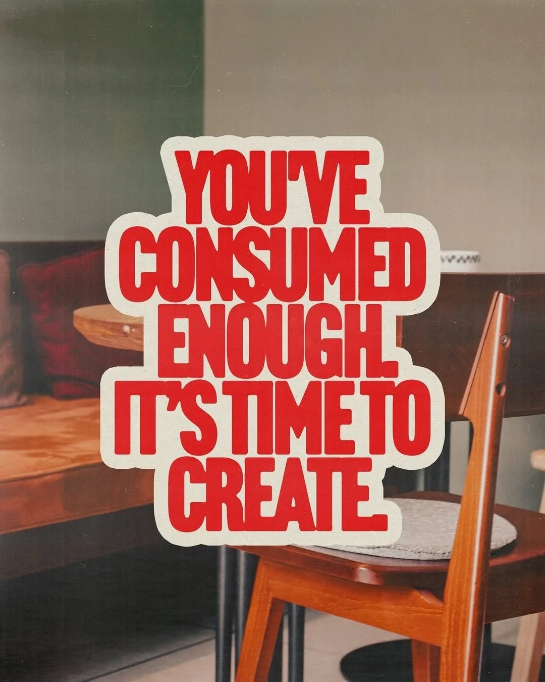 Now Is The Time To Create