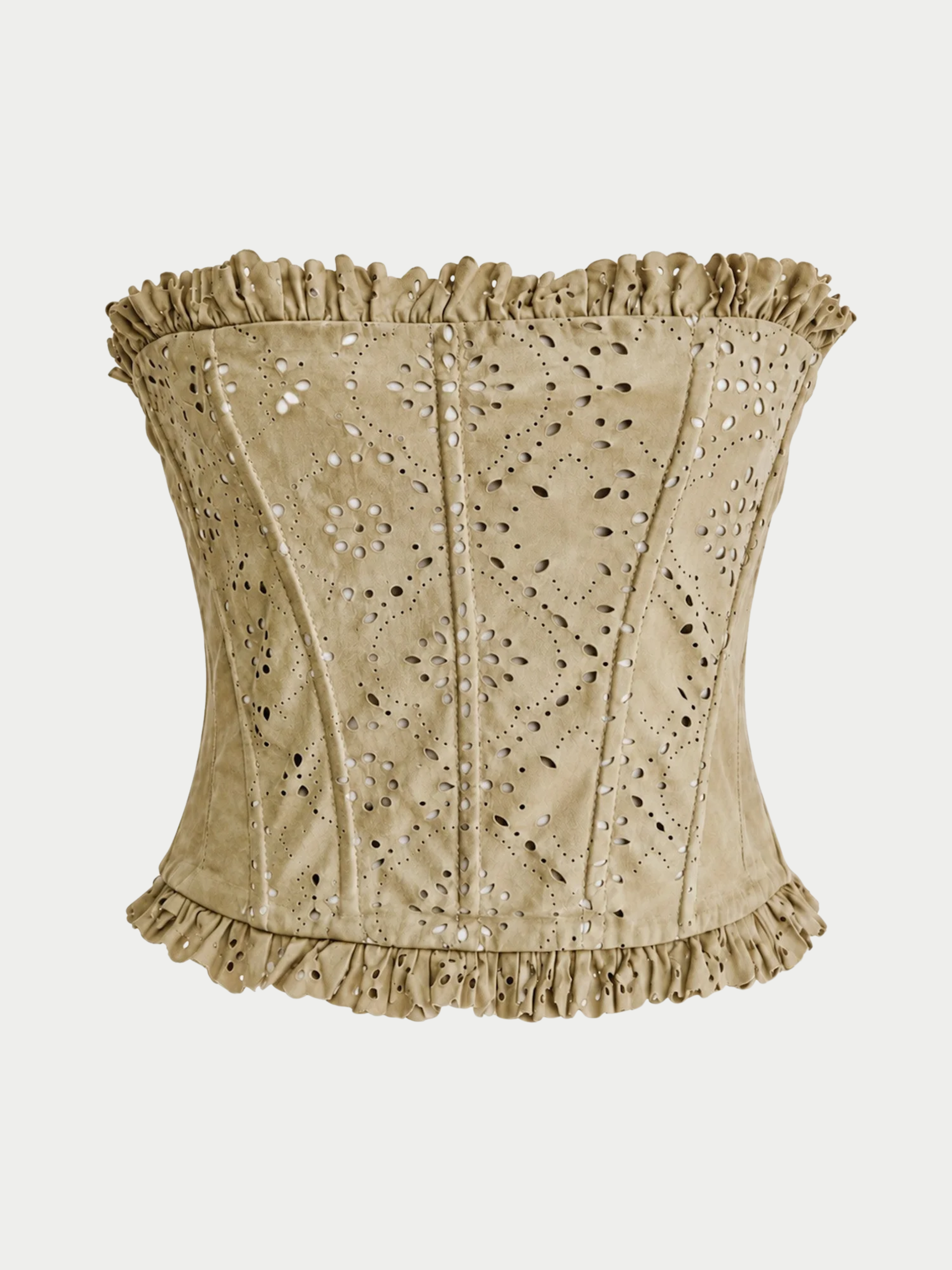 D&G S/S 2010 Runway Leather Corset