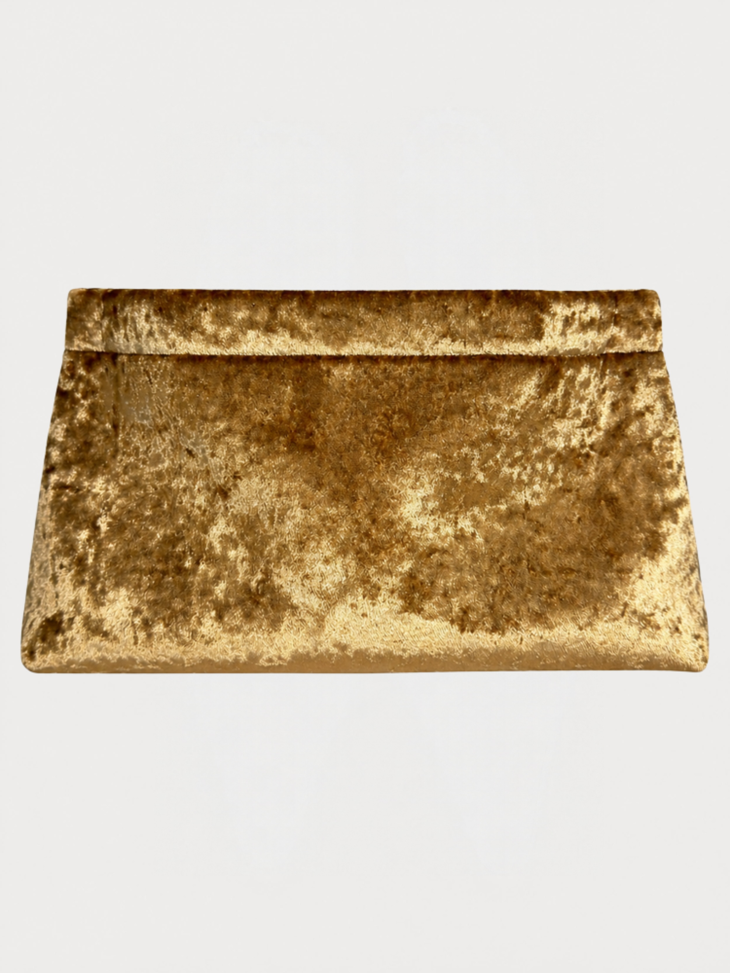 Acne Studios Olvine Gold Velvet Clutch
