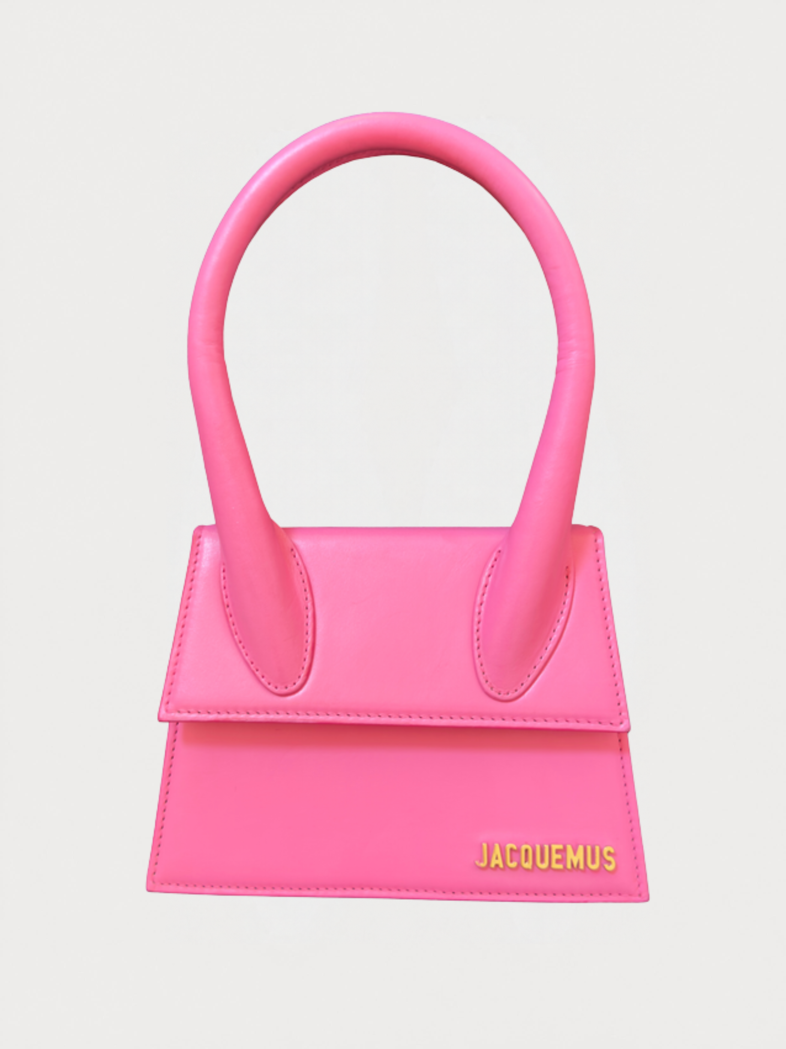 Jacquemus Le Chiquito Moyen Bag Fuschia Pink