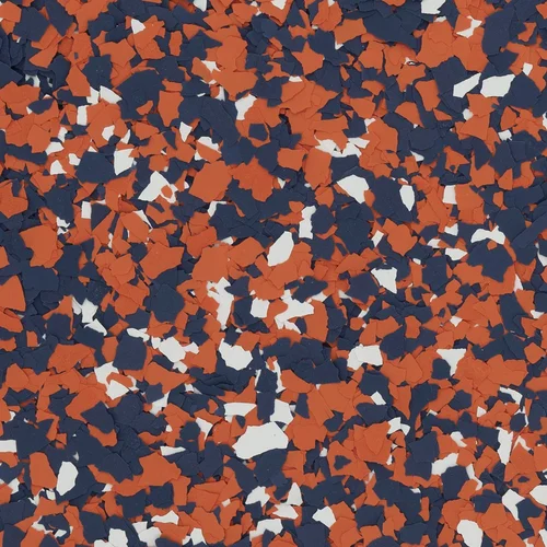 Soldier FB-202 decorative floor flake blend swatch