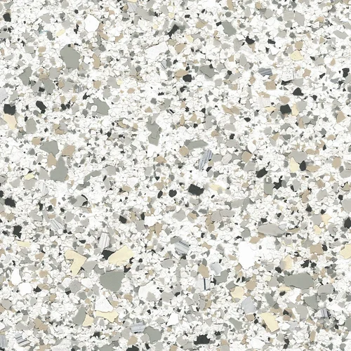 Limestone FB-4111 decorative floor flake blend swatch