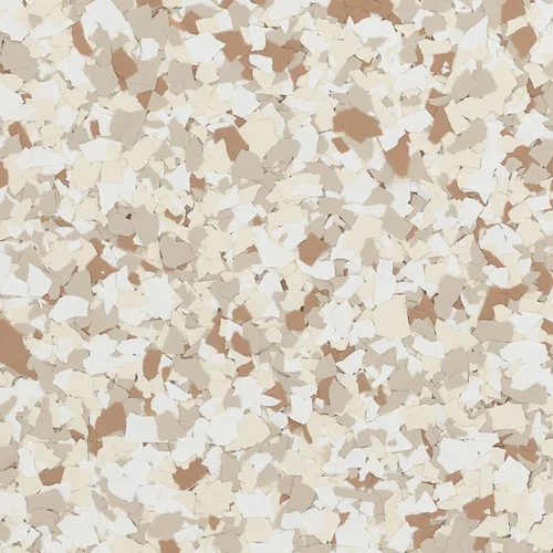 Cannoli FB-130 decorative floor flake blend swatch