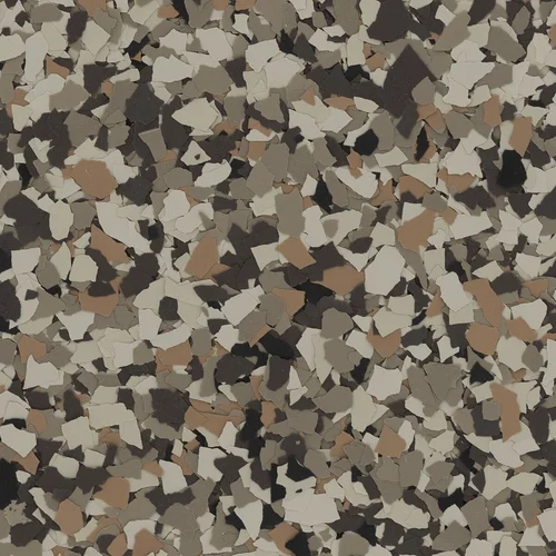 Woodland FB-516 decorative floor flake blend swatch