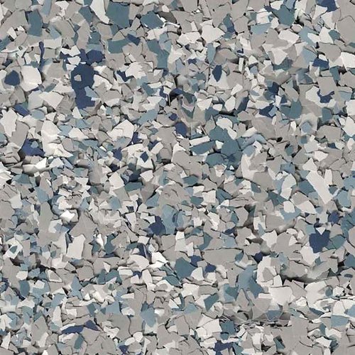 Fortress decorative floor flake blend swatch