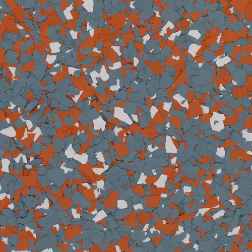 Sun Life FB-203 decorative floor flake blend swatch
