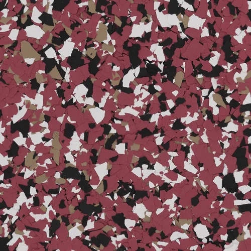 Doak FB-212 decorative floor flake blend swatch