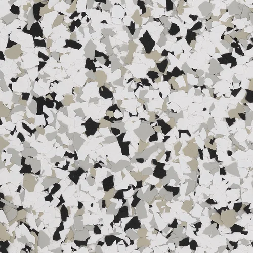 Quicksilver FB-424 decorative floor flake blend swatch