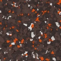 The Land FB-233 decorative floor flake blend swatch