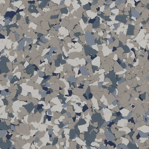 Stonewash FB-708 decorative floor flake blend swatch