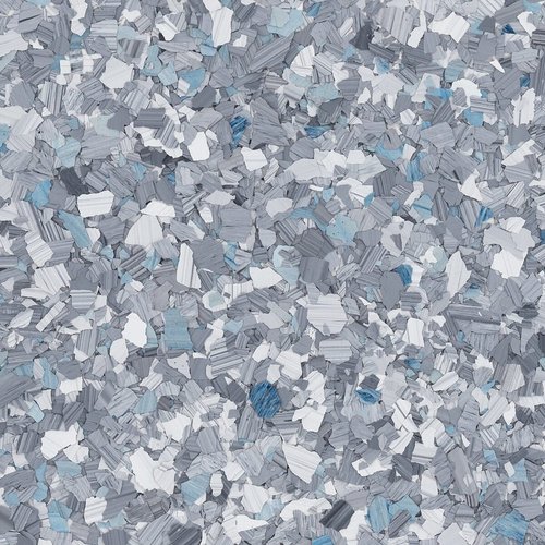 Blizzard FB-6001 decorative floor flake blend swatch