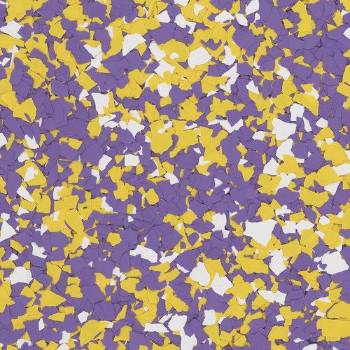 Metrodome FB-215 decorative floor flake blend swatch