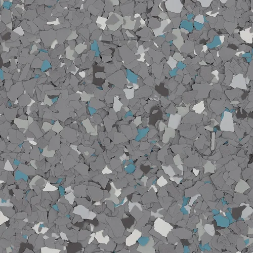 Frostbite FB-930 decorative floor flake blend swatch