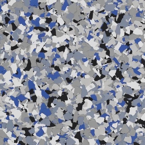 Comet FB-711 decorative floor flake blend swatch
