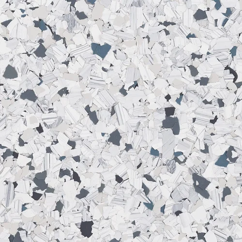 Glacial FB-940 decorative floor flake blend swatch