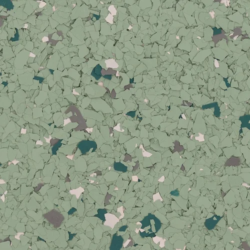 Sedum FB-931 decorative floor flake blend swatch
