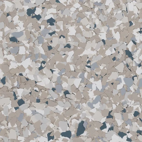 Morning Dew FB-609 decorative floor flake blend swatch