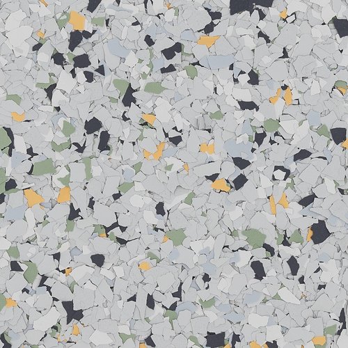 Water Lily FB-921 decorative floor flake blend swatch