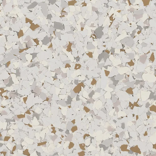 Woven FB-919 decorative floor flake blend swatch