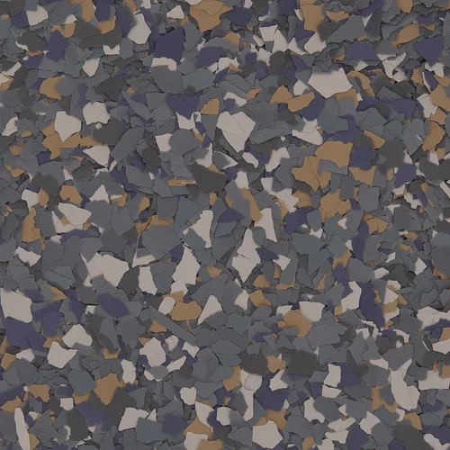 Merino FB-971 decorative floor flake blend swatch