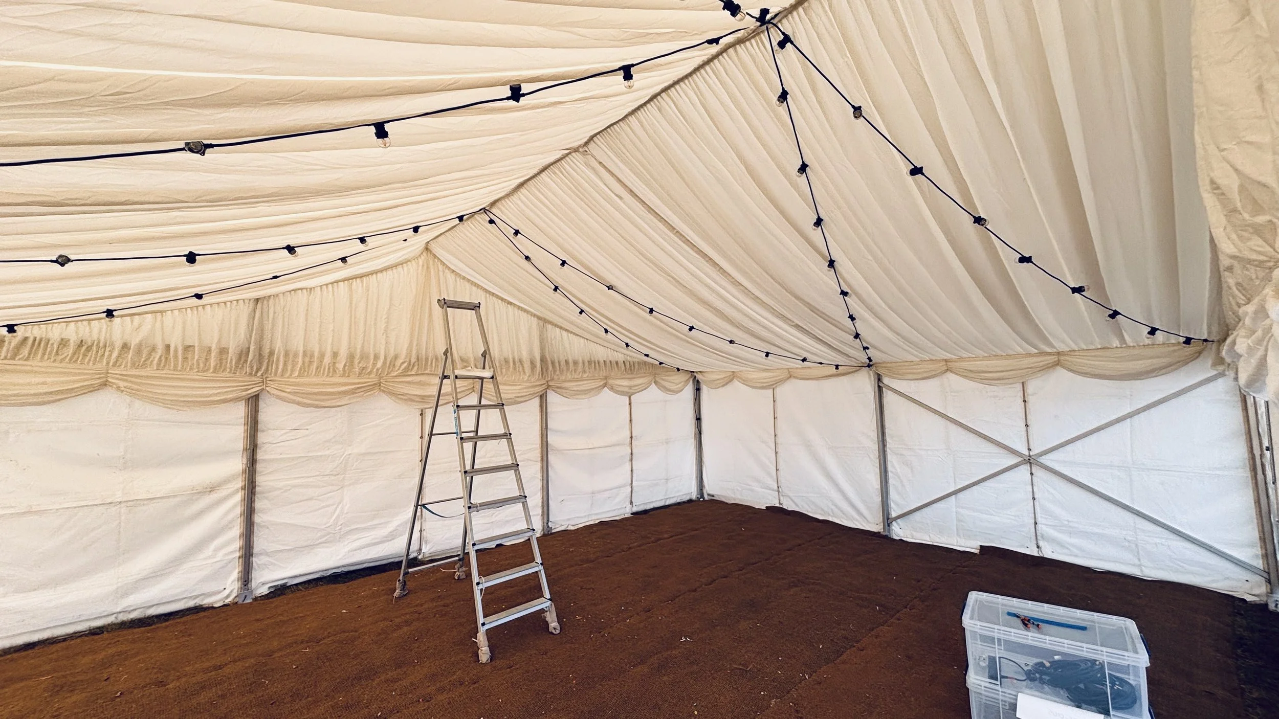 Festoon for a corporate client