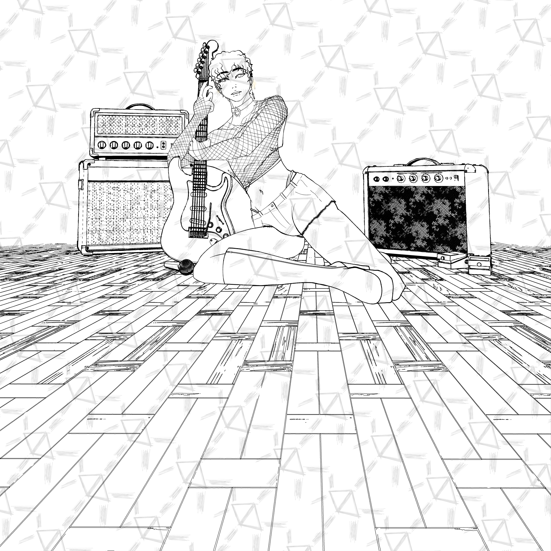 Commission Line Art