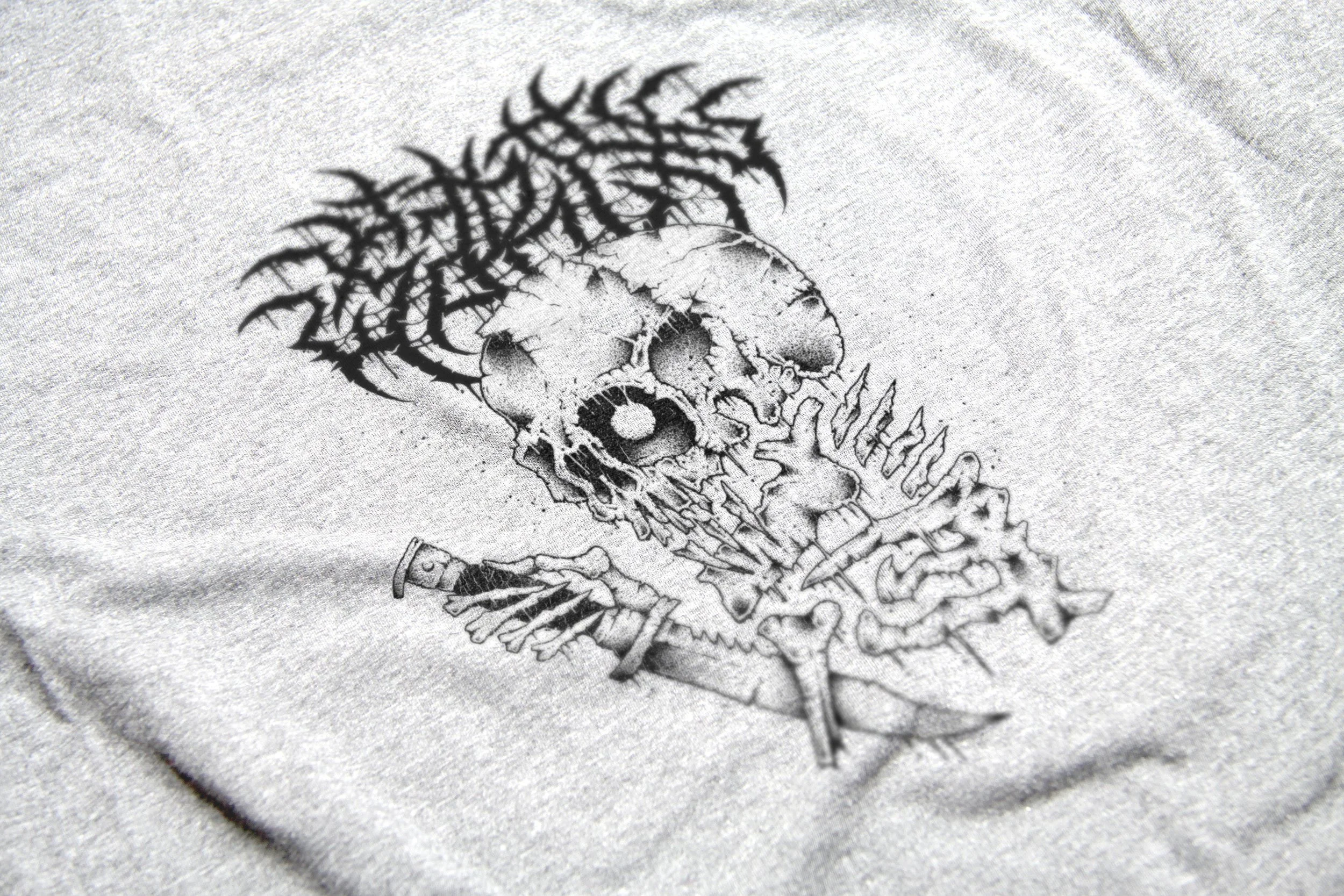 Illustrated skeleton w/ SARTX placeholder logo