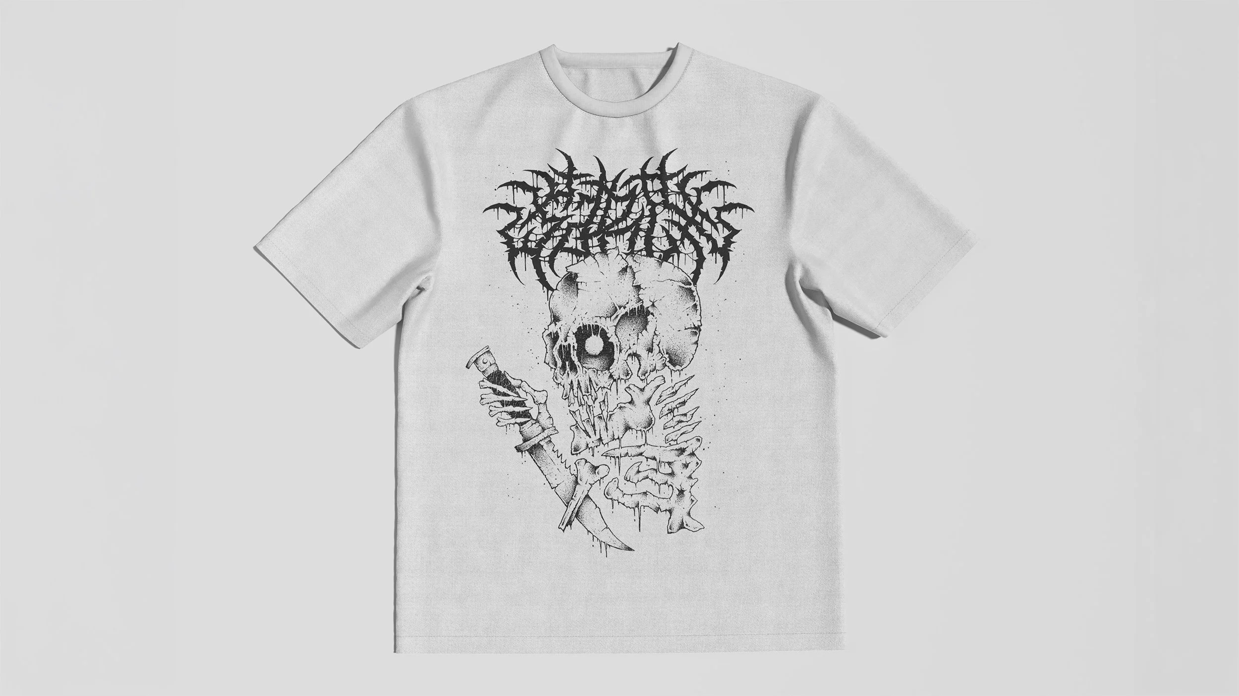Illustrated skeleton w/ SARTX placeholder logo