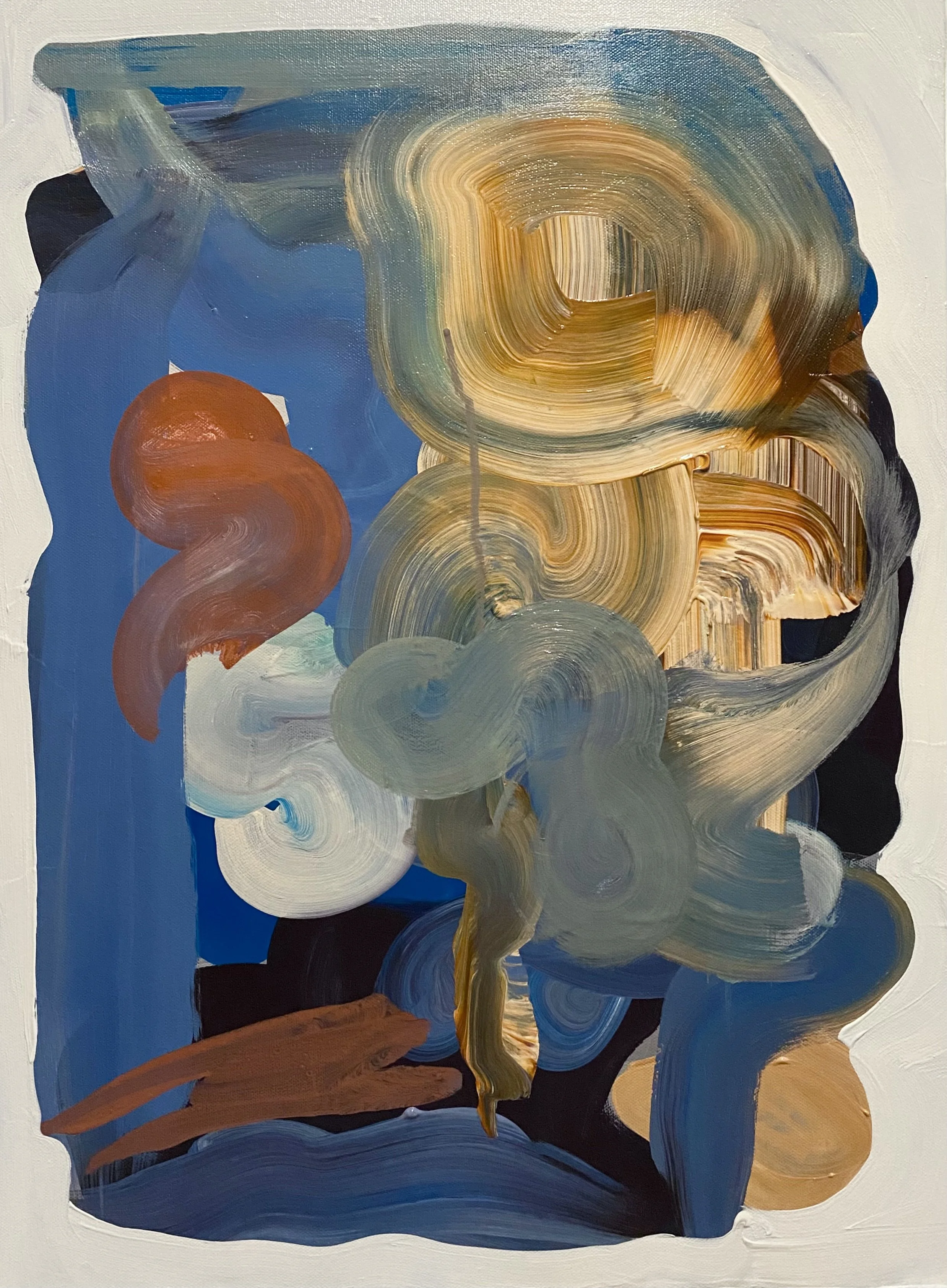 Acrylic on canvas. 48" x 60"