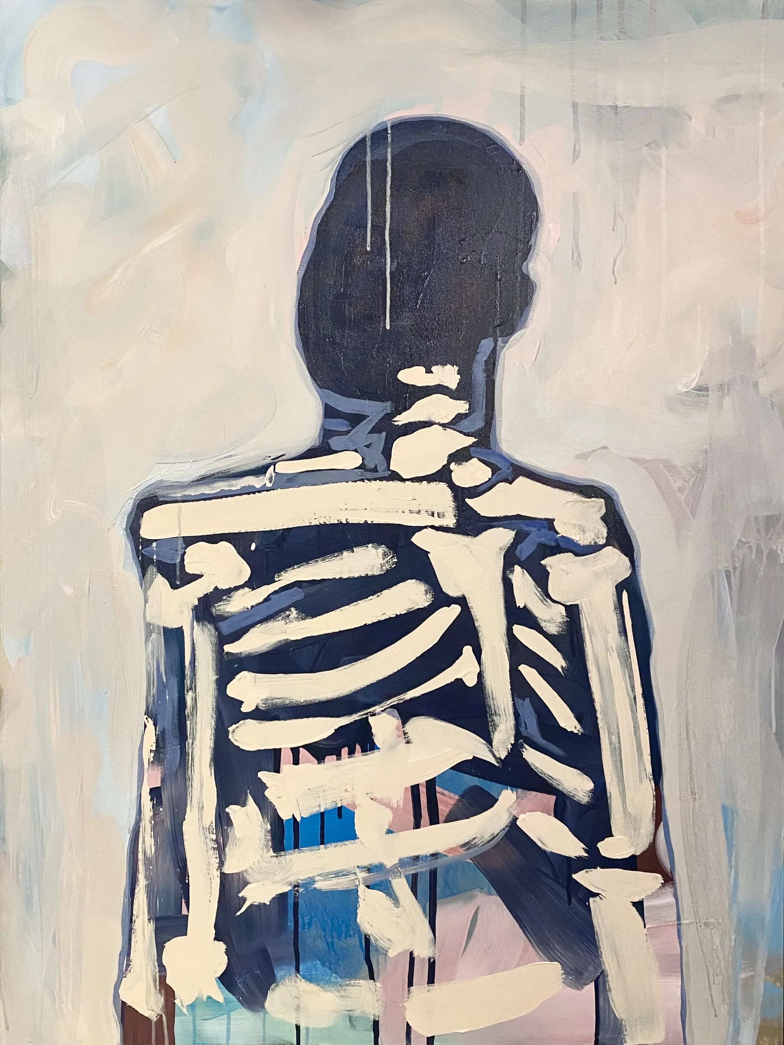 Acrylic on canvas. 36" x 48"