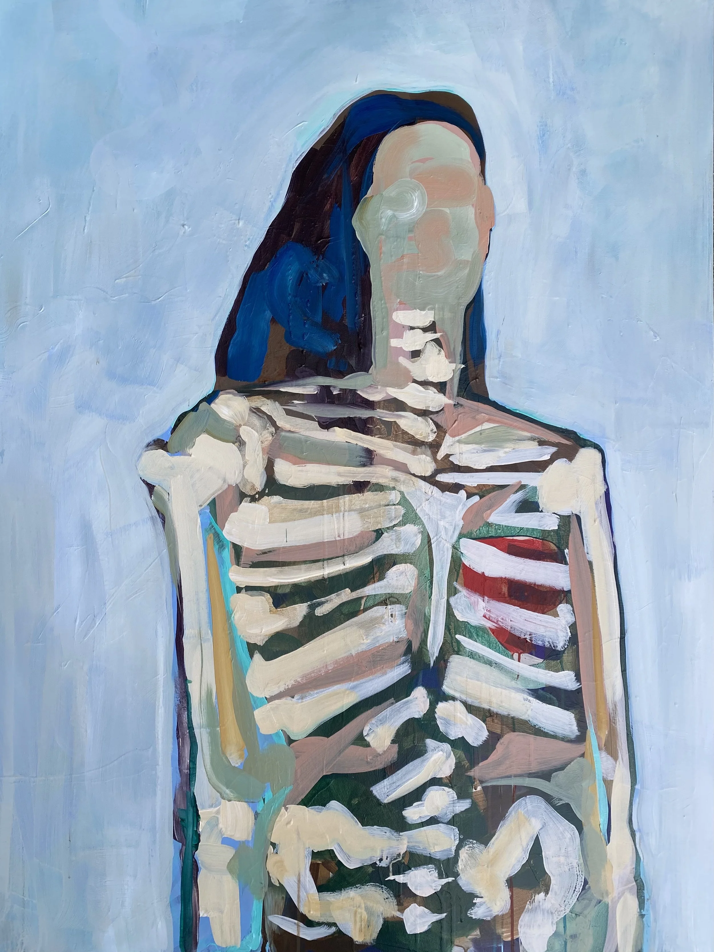 Acrylic on canvas. 36" x 48"