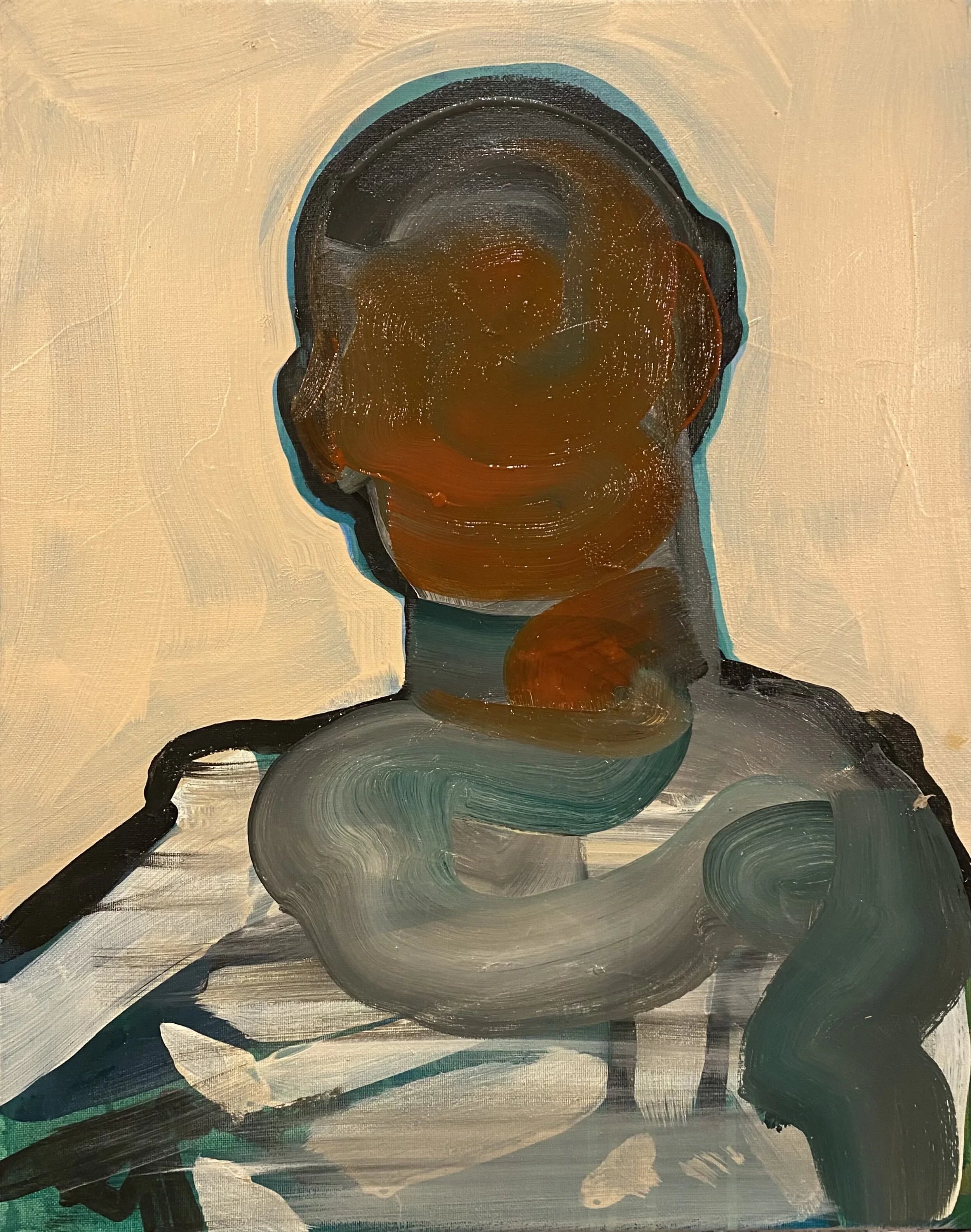 Acrylic on canvas. 24" x 32"