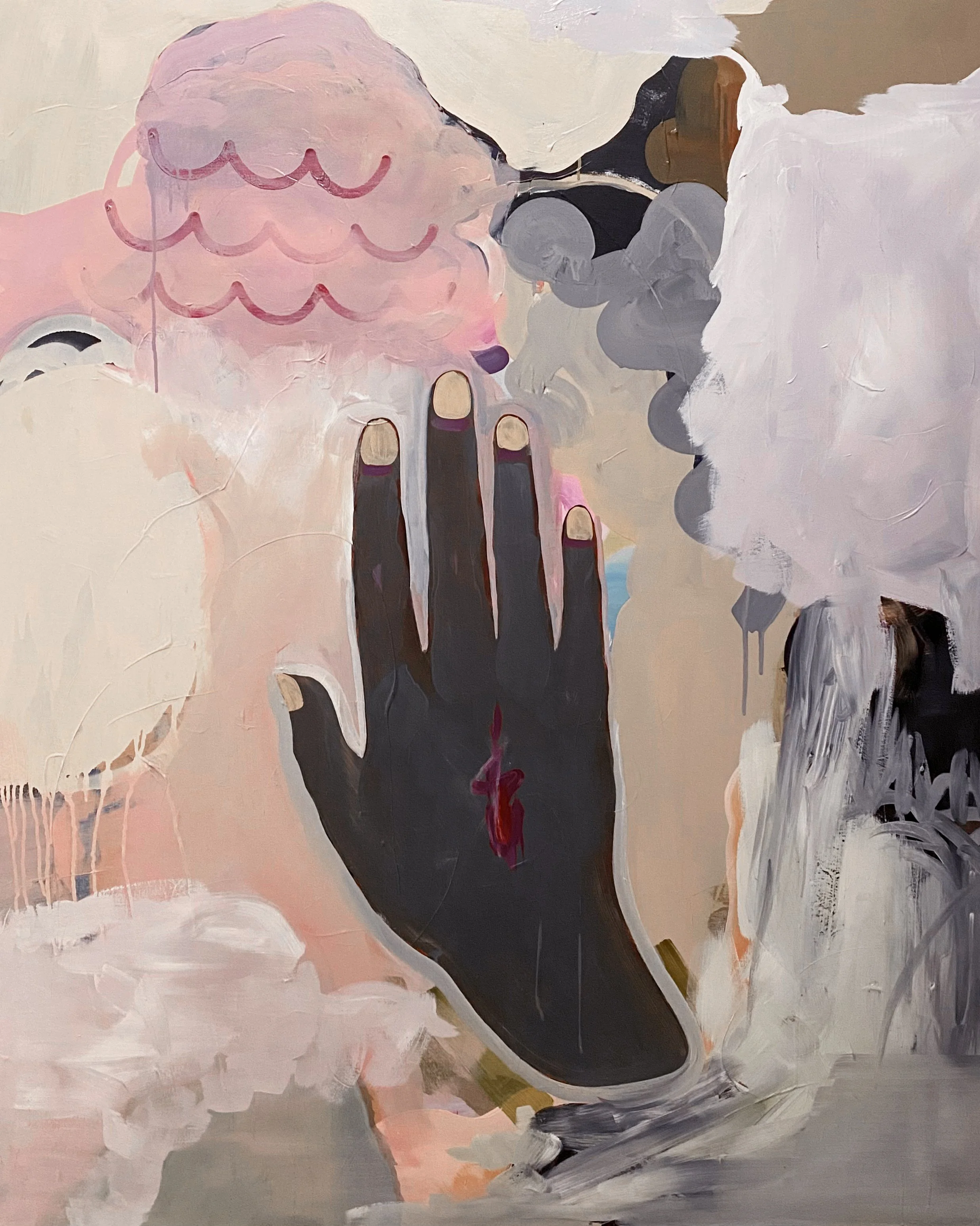 Acrylic on canvas. 48" x 60"