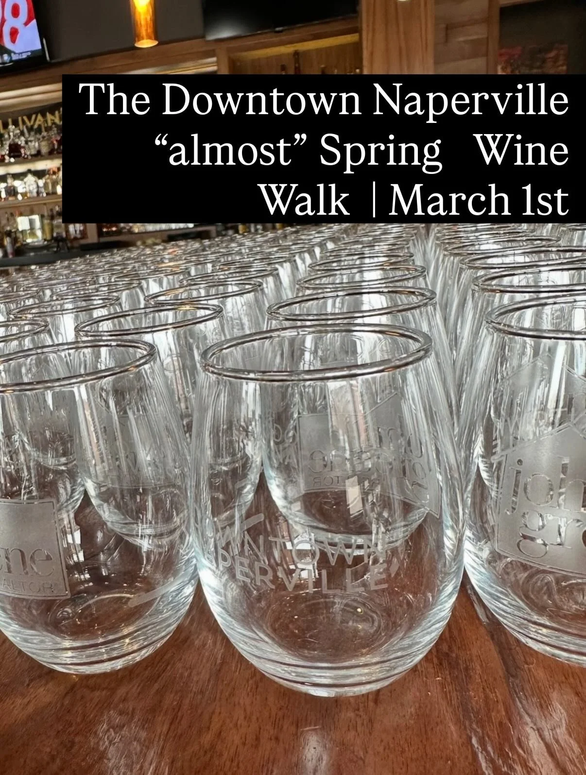 One week from today 😎! 

Grab your friends and spend Sunday afternoon strolling through Downtown Naperville. Good wine, great shops, lots of laughs &mdash; the kind of day that turns into &ldquo;let&rsquo;s do this again.&rdquo;

Tickets are still a
