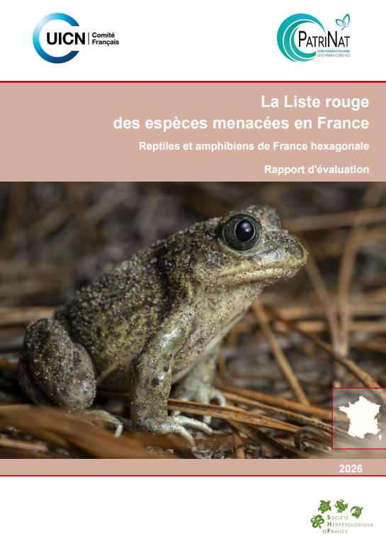 Nouvelle Liste rouge des amphibiens et reptiles de France