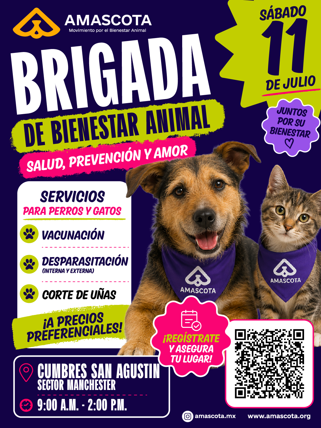Brigada de Bienestar Animal | Colonia Cumbres San Agustín