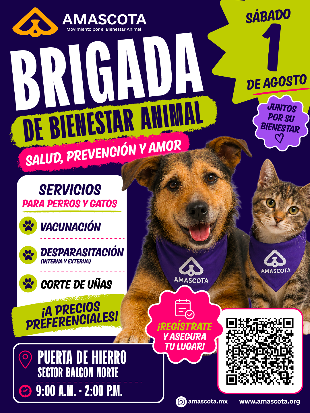 Brigada de Bienestar Animal | Col. Puerta de Hierro Sector Balcón Norte