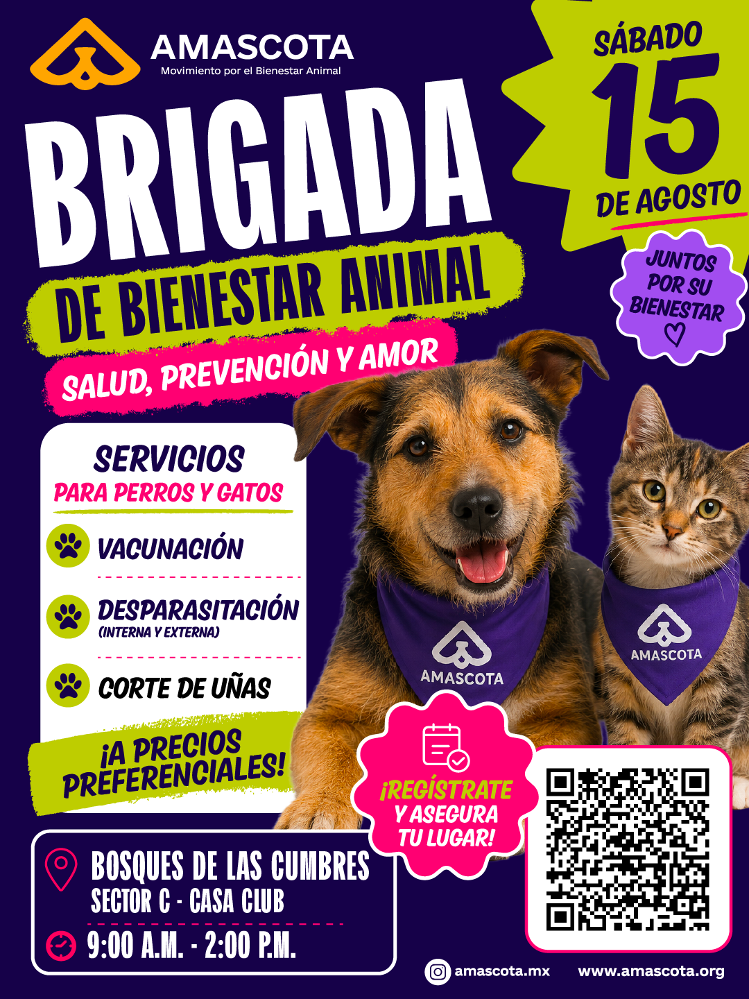 Brigada de Bienestar Animal – Bosques de las Cumbres Sector C