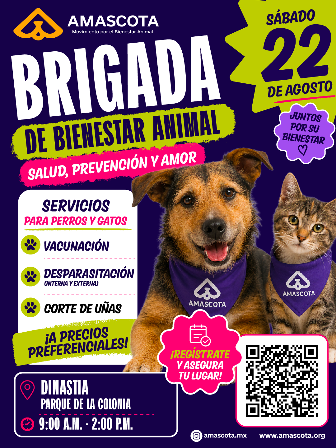 Brigada de Bienestar Animal – Colonia Dinastía