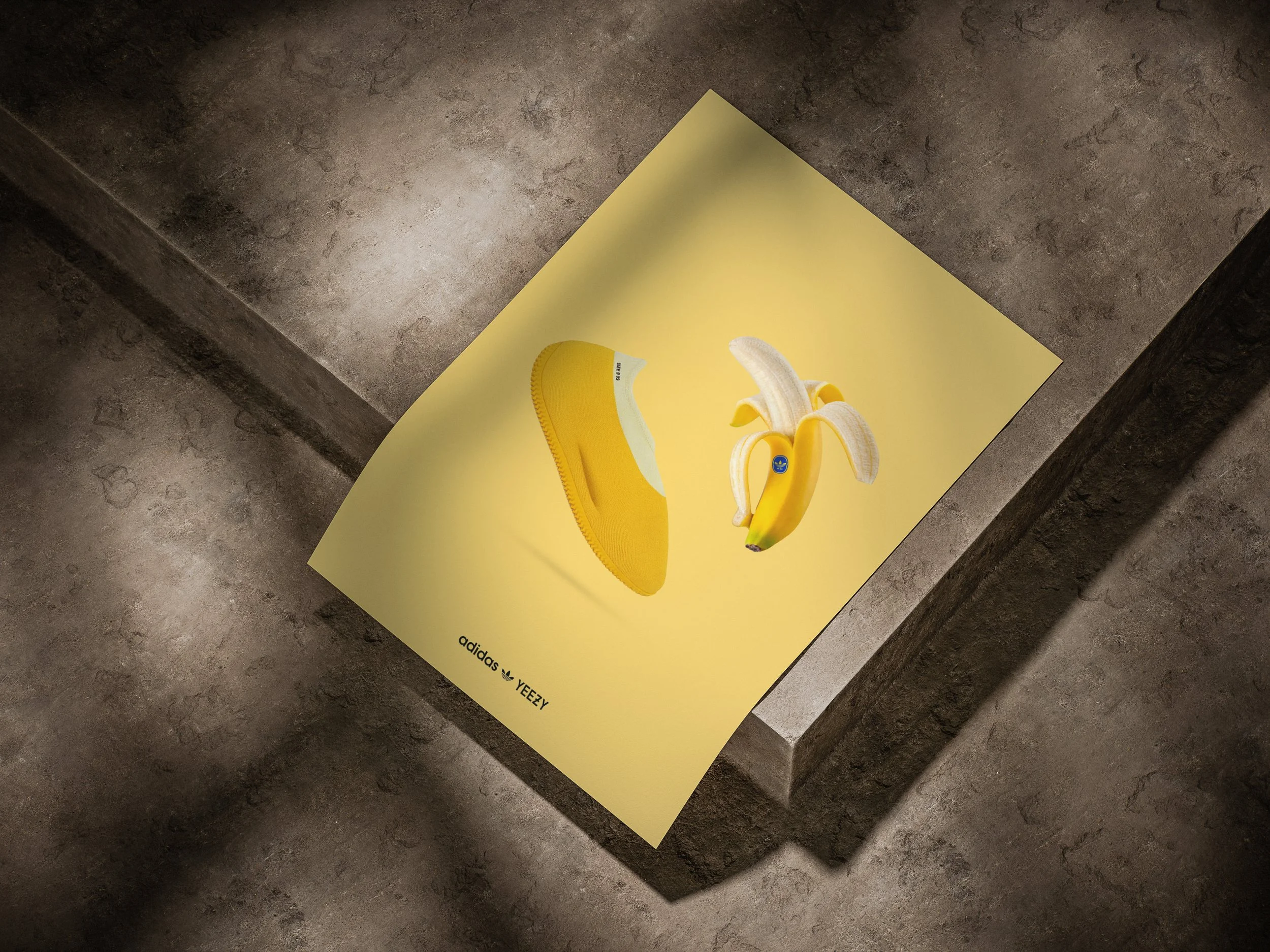Adidas/Yeezy Poster Design Self-Study | Design is self-created and not affiliated with Adidas/Yeezy.