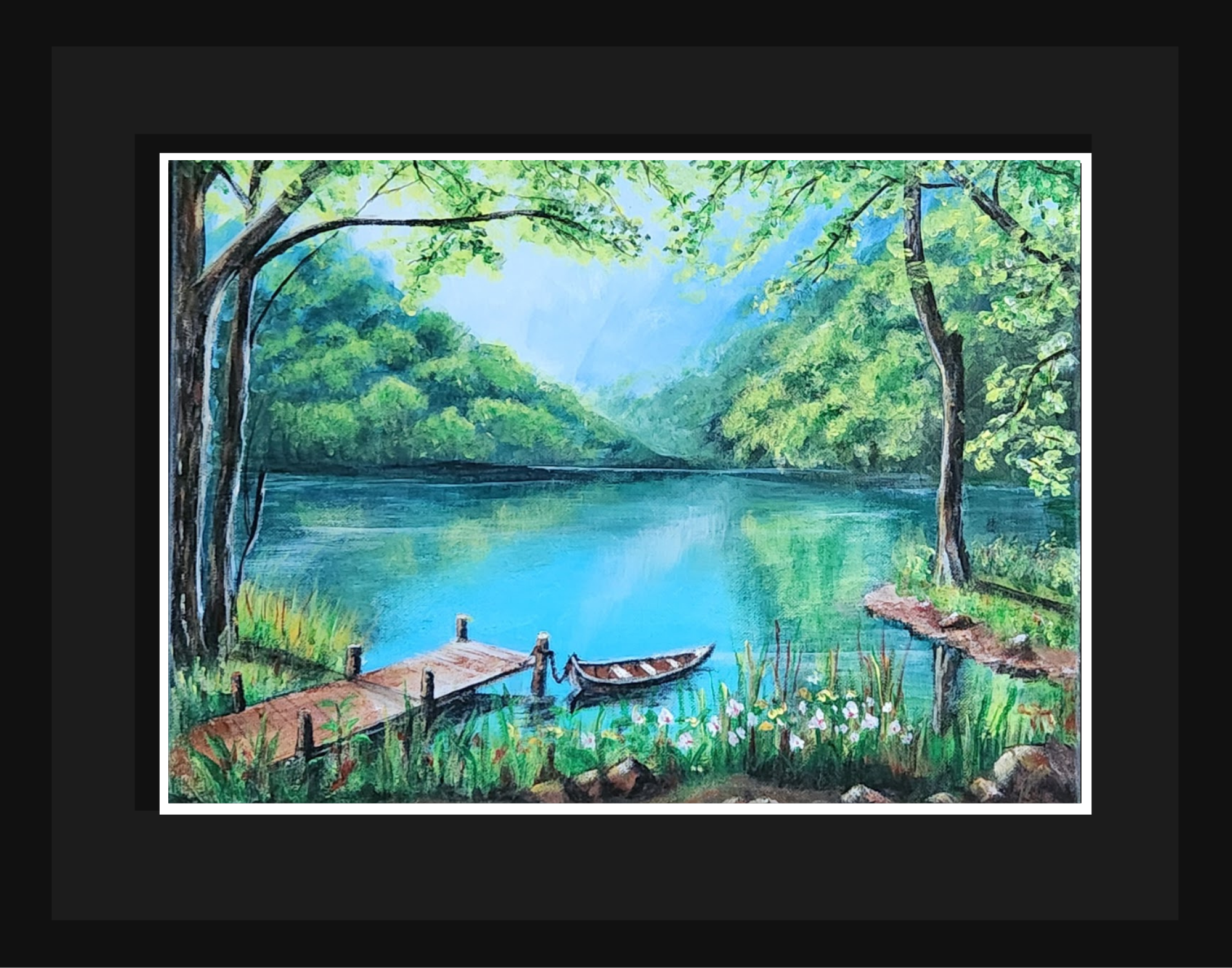 NW Summer Serenity 14x11 framed.png