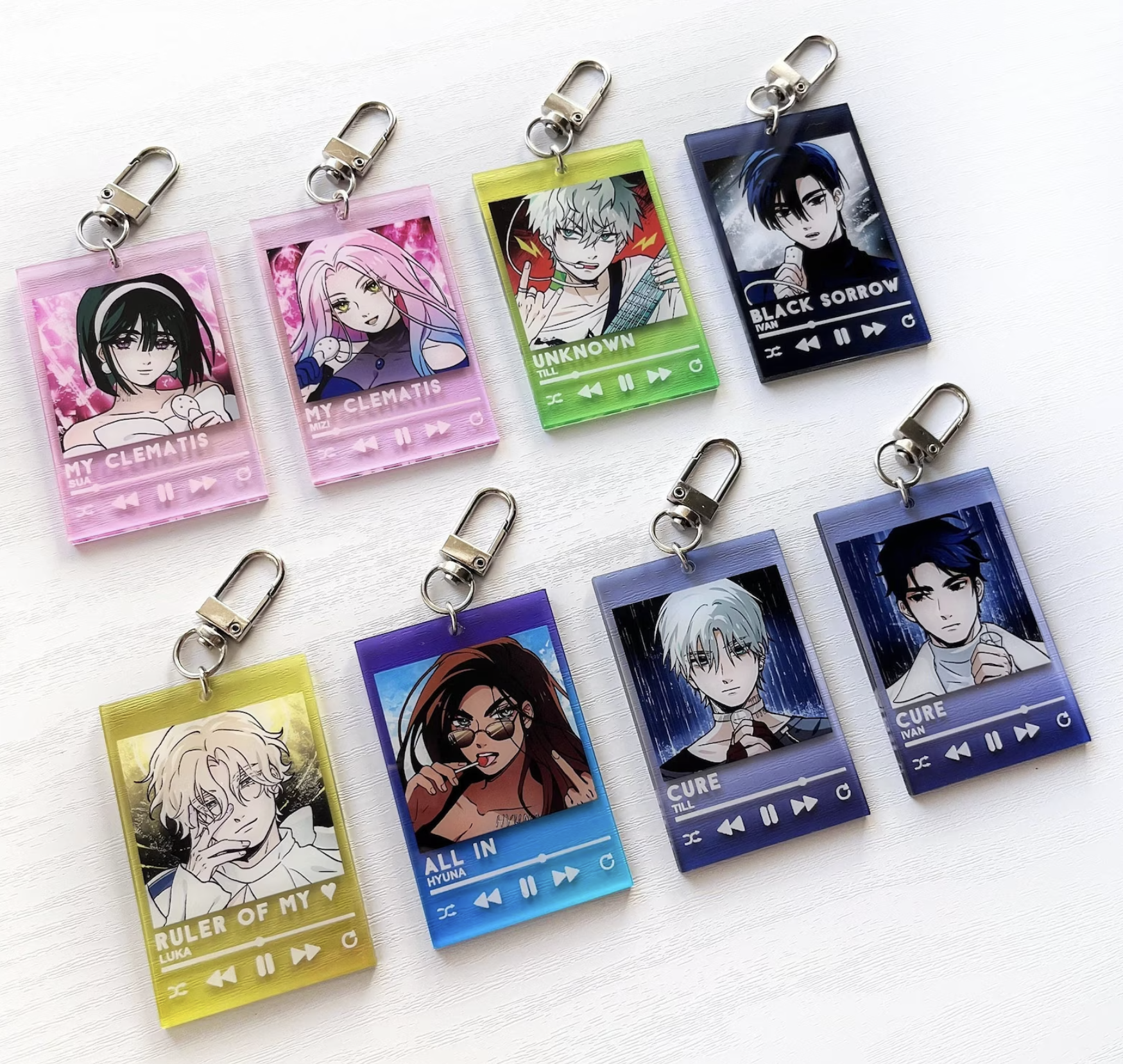 ALNST | ALIEN STAGE: Keychain Charms