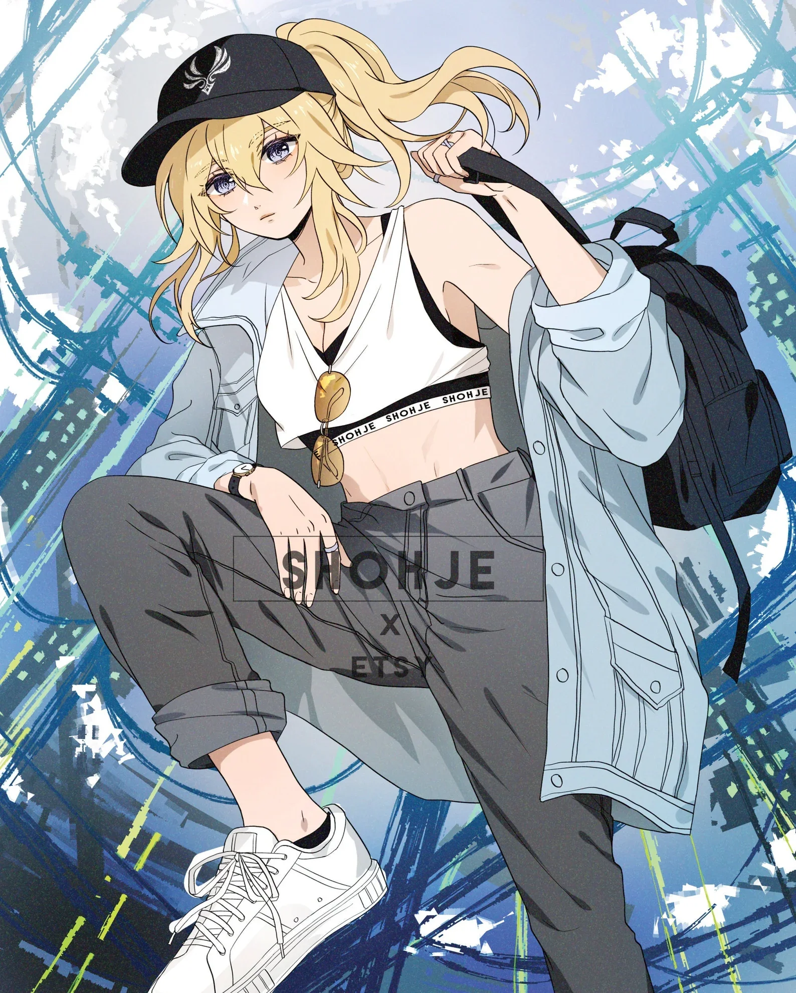 GENSHIN IMPACT | Jean | Modern Fashion Print