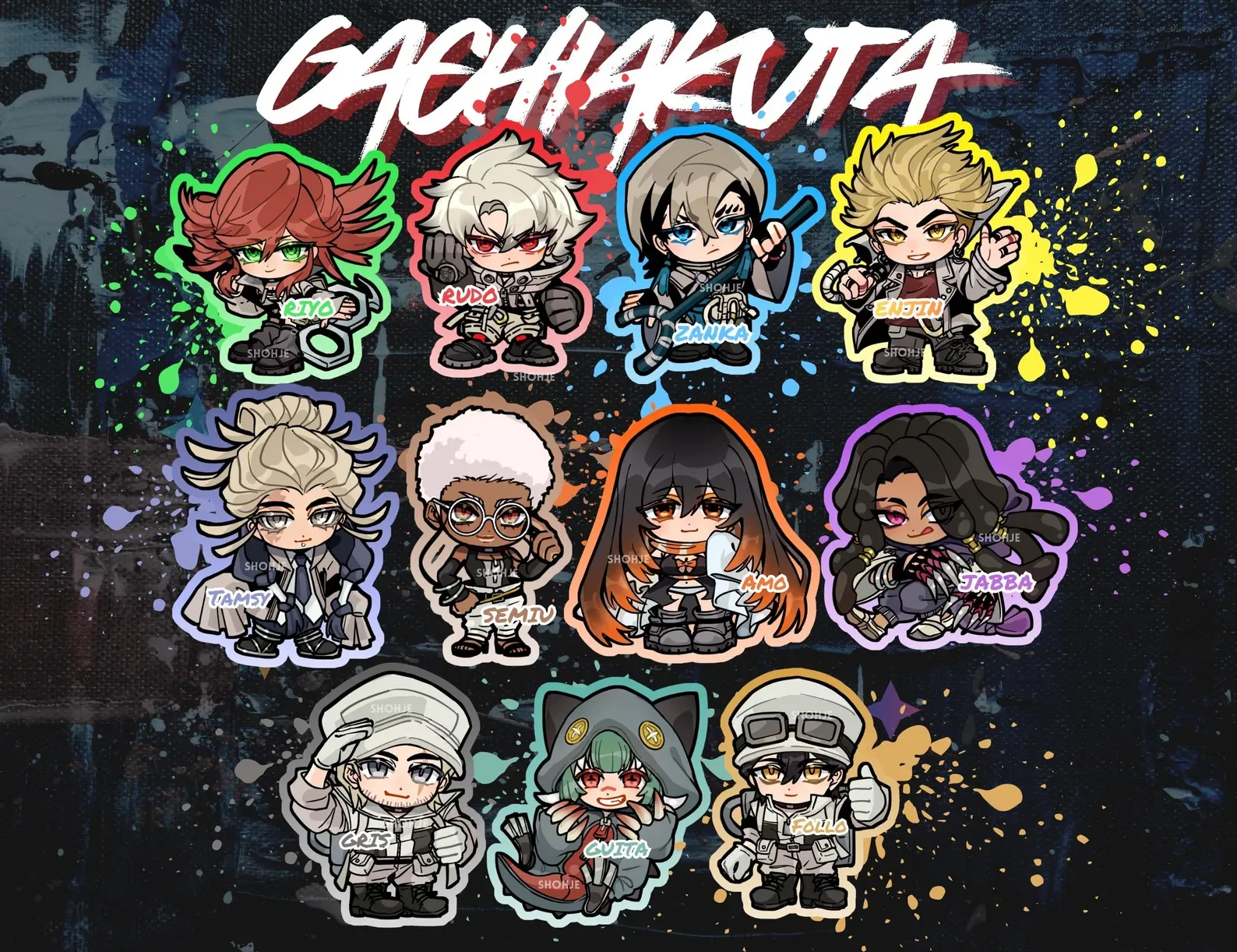 GACHIAKUTA | Keychain Charms